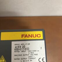 未使用品　FANUC ファナック サーボドライバ サーボアンプ　A06B-6117-H103　②_画像2