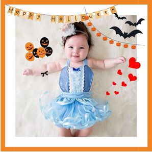 激安 ハロウィン 寝相アート 百日 仮装 衣装 可愛い シンデレラ プリンセス