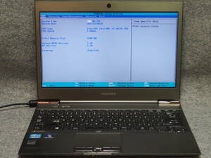 東芝 dynabook R632F i5-3427U Bios確認 キーボード不良 ジャンク 5678H