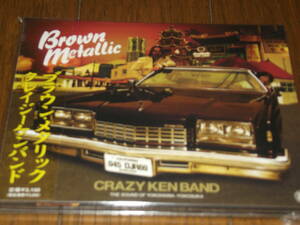 ★クレイジーケンバンド Crazy Ken Band/ブラウン・メタリック Brown Metallic 帯付歌詞付デジパック★2004年6月23日発売 BSCL-30029