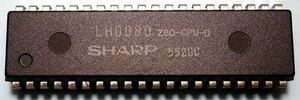 SHARP Z80 2.5Mhz LH0080 Z80-CPU-D sharp Junk for collection 