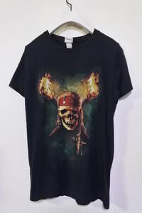 00's Disney Pirates of the Caribbean Dead Man's Chest Movie Tee size XS-S パイレーツオブカリビアン デッドマンズチェスト Tシャツ