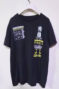 NICKELODEON ORIGINAL SERIES SpongeBob Tee size M ニコロデオン スポンジボブ Tシャツ ブラック