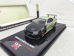 INNO 1/64 ニッサン GTR R34 CRS Ztune