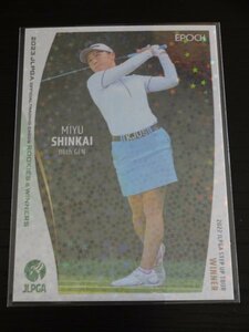 新海　美優　レギュラーパラレル 【 EPOCH 2023 JLPGA ROOKIES＆WINNERS】 女子プロゴルフ