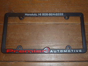  Hawaii . interval used car dealer Premiere Automotive number frame license frame BMW AUDI MINI VW Volvo USDM HDM US euro 2