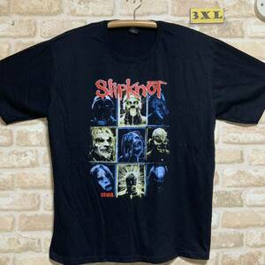 スリップノット Tシャツ　3XLサイズ　Slipknot ③ XXXL ロックバンド　半袖