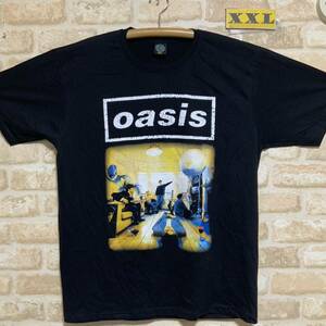 オアシス　OASIS Tシャツ　XXLサイズ　ロックバンド　半袖