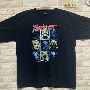 スリップノット Tシャツ　4XLサイズ　Slipknot ③ XXXXL ロックバンド　半袖