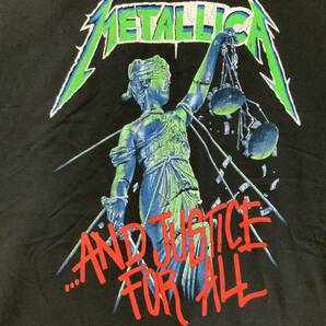 メタリカ METALLICA Tシャツ XLサイズ and justice for all ロックバンドの画像2