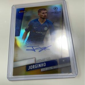 Topps Finest jorginho Autograph 50/50ラストナンバー