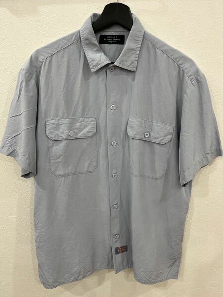 UNUSED × DICKIES アンユーズド×ディッキーズ SILK SHORT SLEEVE SHIRT シルクシャツ