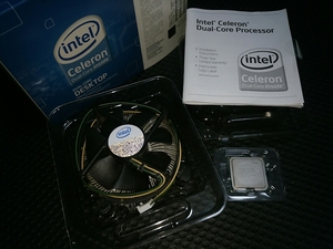 *CPU intel Celeron Dual-Core inside 2GHz LGA775 E1400*