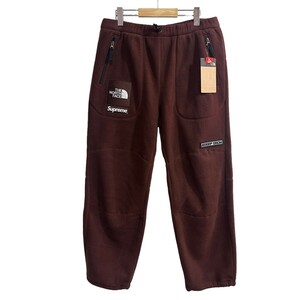 【美品】サイズL シュプリーム ザノースフェイス Supreme × THE NORTH FACE　22AW Steep Tech Fleece Pant フリースパンツ 8065000153219