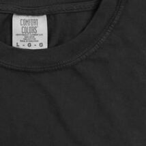 新品未使用 コンフォートカラーズ ガーメントダイ 6.1oz半袖Tシャツ 白 黒 XL サイズ COMFORT COLORS GARMENT DYE TEE_画像9