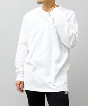 新品未使用 ユナイテッドアスレ 5.6oz 無地 長袖Tシャツ ロンT 白 ホワイト XL サイズ 2枚 United Athle ユニセックス メンズ レディース_画像4