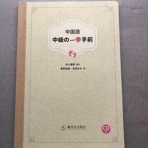 中国語中級の一歩手前 布川雅英／監修　青野英美／著　浜田ゆみ／著