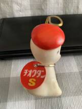 昭和レトロ 当時物 ＊レトロ指人形 ソフビ＊藤沢製薬 ＊チオクタンS ＊犬 ＊タグ付き ＊4.5cm ＊非売品 販促品 ＊レア アンティーク_画像8