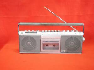 ♪昭和レトロ SONY CFS-7 Metal101 FM/AMステレオラジオカセットレコーダー【現状動作品】♪