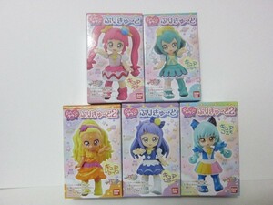 スター☆トゥインクルプリキュア ぷりきゅ～と キュアスター キュアミルキー キュアセレーネ キュアコスモ キュアソレイユ 5個セット