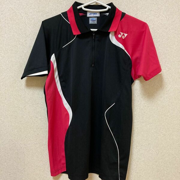 YONEX テニス　ジップアップ　ポロシャツ バドミントンゲームシャツ