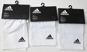 ★ [adidas adidas] Гольф Ультрафиолетовое покрытие для лица SMU SMU COOLER GM1262 Белый бесплатный размер 3 кусочки