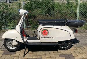 ツンダップ　ツェンダップ　ZUNDAPP 鉄スクーター　レストアベース ベスパ　vespa