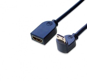 HDMI Mini HDMI L Type (вниз) Удлинительное кабель 50 см.