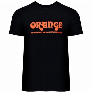 ★ORANGE オレンジ Classic T-Shirt Black Lサイズ Tシャツ ブラック / オレンジロゴ ★新品/メール便