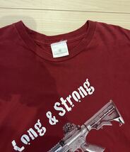 スミス&ウェッソン　ロング&ストロング　M76 マシンガン　半袖Tシャツ Lサイズ_画像3