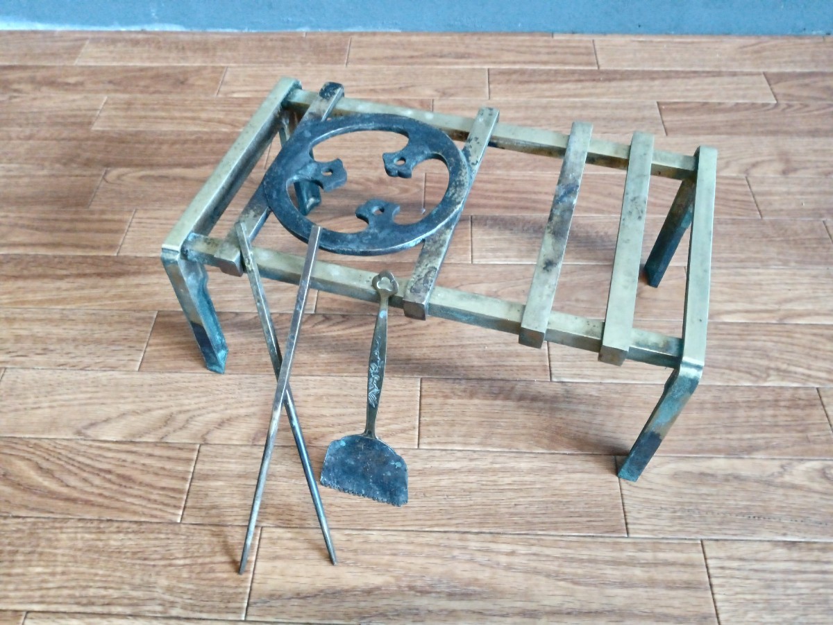 ヤフオク! -「火箸」(真鍮製) (金属工芸)の落札相場・落札価格