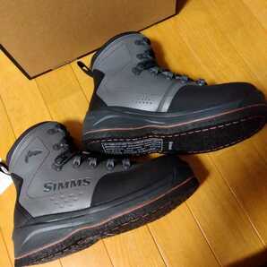 Simms FREESTONE Boots FELT シムス フリーストーン フェルトソール ブーツ US9 GUNMETALの画像3