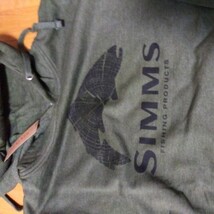 SIMMS WOOD TROUT FILL HOODY FOREST フーディー 　US:M JP:L _画像4