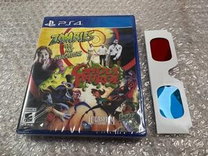 PS4 Zombies Ate my Neighbors + Ghoul Patrol 北米版 ゴーグル付属 国内プレイ可 新品未開封 美品 送料無料 同梱可