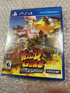 PS4 ワイルドガンズ リローデッド / Wild Guns Reloaded 北米版 新品未開封 送料無料 同梱可