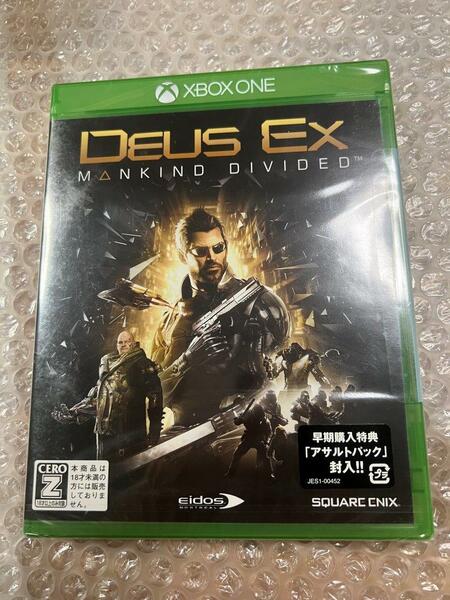XBOX ONE デウスエクス / Deus Ex Mankind Divided 新品未開封 (複数在庫あり）
