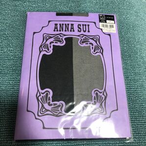 ▽新品▽【管理番号 ANA102】アナスイ ANNA SUI 日本製 M〜L タイツ静電気防止 ブラック レインボーラメ