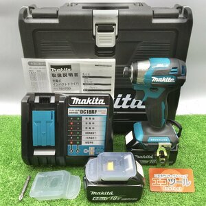 【領収書発行可】★Makita/マキタ 18v充電式インパクトドライバ TD173DRGX[青/Blue] [IT8F7F4XNWRX]