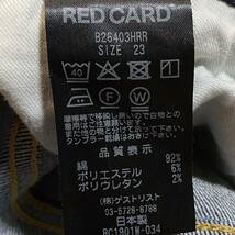 RED CARD × Ray BEAMS 裾スリット ストレッチ デニム パンツ ジーンズ サイズ23_画像10