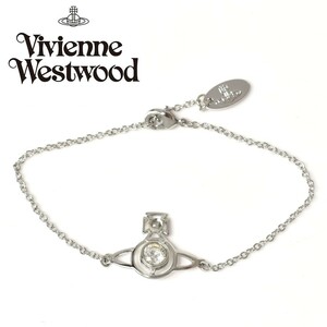 新品 Vivienne Westwood ヴィヴィアン ウエストウッド ブレスレット チェーン レディース 741383B/1 シルバー アクセサリー 未使用