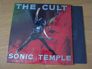 □THE CULT SONIC TEMPLE レアアナログUS盤オリジナルシュリンク美品！　両面DMM片面STERLING刻印