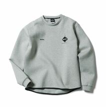 【レターパックプラス対応】FCRB f.c real bristol エフシーレアルブリストル SOPHNET ソフネット SWEAT CREW NECK TOP スウェット GREY_画像1