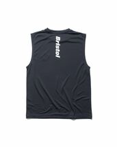 【新品未使用】 23AW 24 新品 FCRB f.c real bristol エフシーレアルブリストル SOPHNET ソフ NO SLEEVE TRAINING TOP タックトップ BLACK_画像2