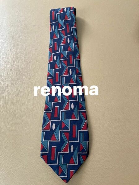 renoma シルクネクタイ