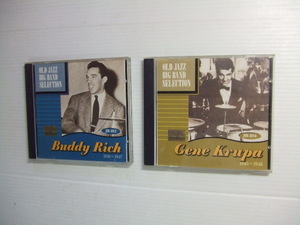 ジャズ・ドラム？2CD★ジーン・クルーパ　＆バディ・リッチ　BUDDY RICH/GENE KRUPA 　　シ