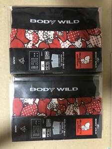 BODY WILD ハローキティ ボクサーブリーフMサイズ 2点セット 未使用品　②