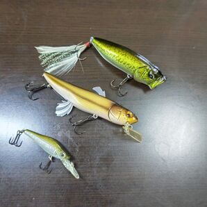 メガバスルアー3個セット。Megabass