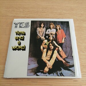 Yes / Time And A Word （国内盤CD AMCY-4026) イエス／時間と言葉