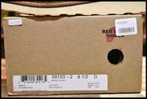 【8.5D 箱付 試着程度 19年】レッドウィング 8103 オックスフォード 赤茶 オロラセット モック ローカット 短靴 ブーツ redwing HOPESMORE_画像9