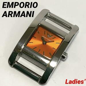  533 EMPORIO ARMANI エンポリオアルマーニ レディース 腕時計 ベルト無 フェイスのみ 新品電池交換済 クオーツ式 人気 希少